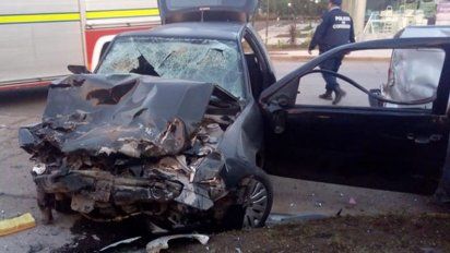 Grave accidente en Deheza