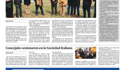 Accedé a la edición digital de Diario Puntal Villa María