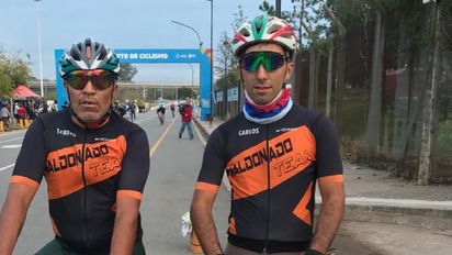 Atletas locales estuvieron presentes en el circuito del Estadio Mario Kempes