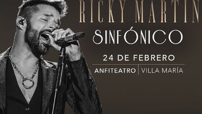 Después de 7 años, Ricky Martin vuelve a Villa María