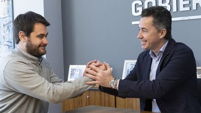 Sampacho recibió $200 millones para obras en plaza central y para un canal