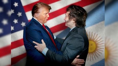 Donald Trump al Presidente Javier Milei: 