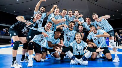Argentina cerró una semana perfecta en la VNL