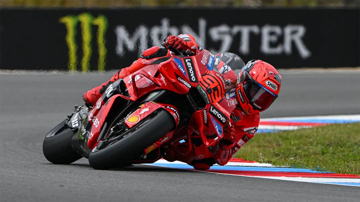 Marc Márquez dominó el viernes del Gran Premio de la República Checa en el circuito de Brno