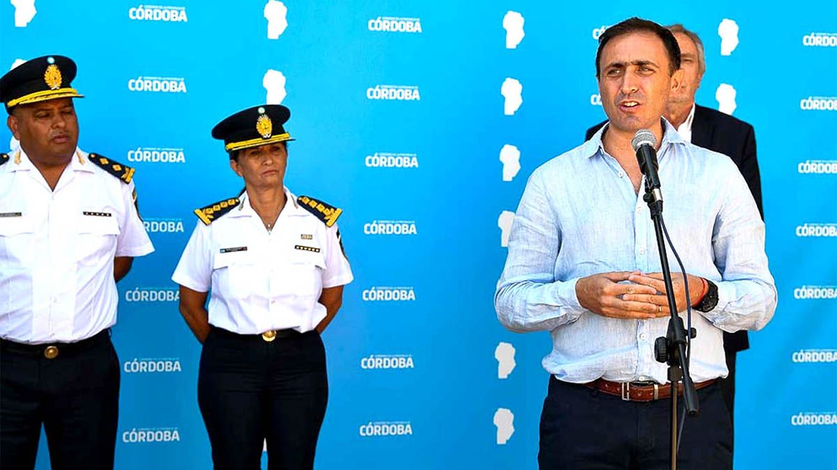 López defendió el trabajo de la Policía y las políticas de seguridad de la Provincia.