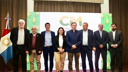 Con Bahillo y Busso, se lanzó el 1er Congreso Internacional de Maíz en Córdoba