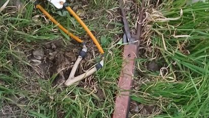 Detuvieron a ocho jóvenes y secuestraron un rifle de aire comprimido y tres gomeras