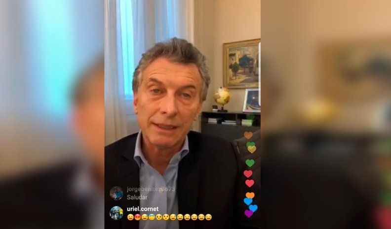 Mauricio Macri respondió preguntas en Instagram.