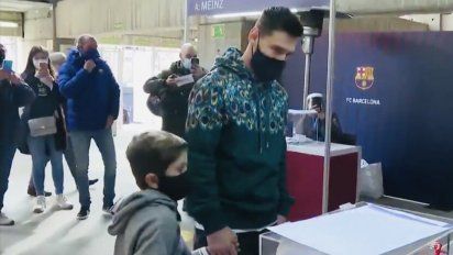 Messi votó en las elecciones del Barcelona