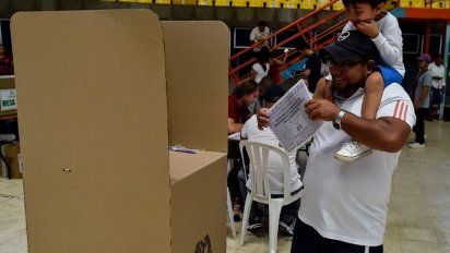 Las elecciones de Colombia concluyeron con alta participación