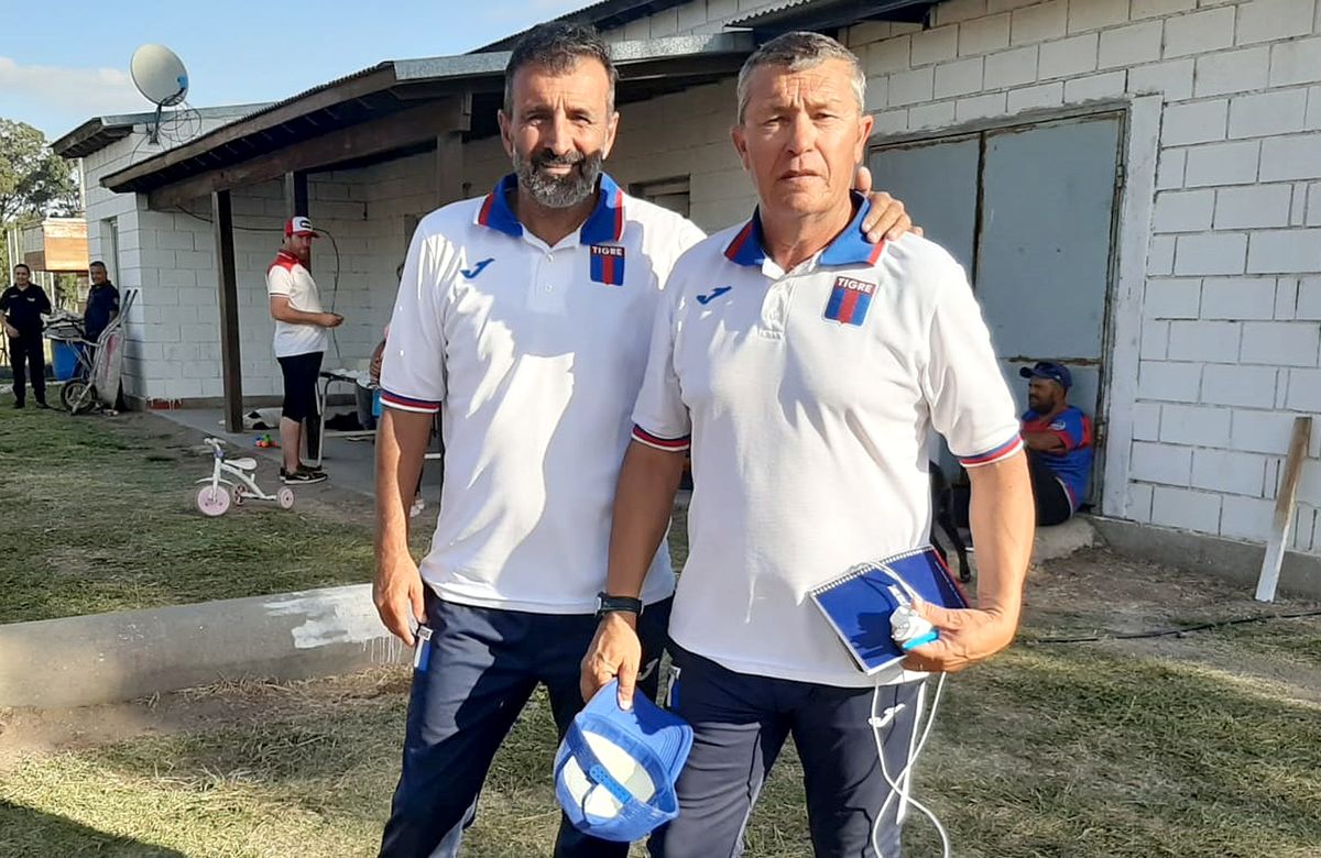 Pablo Kratina y Fabio Radaelli observaron a jóvenes talentos de la ciudad. “Tigre es una buena opción para el desembarco de futbolistas”. 