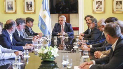 Alberto Fernández se reunirá esta tarde con la Mesa de Enlace