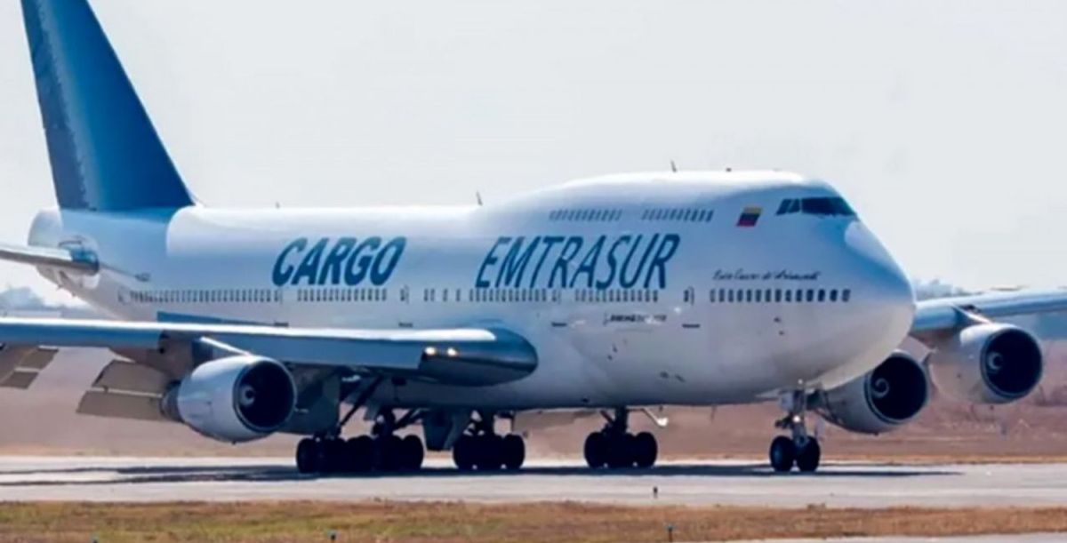 La empresa venezolana EMTRASUR reclamó a la Justicia de Argentina la devolución del boeing 747 que está retenido en Ezeiza.