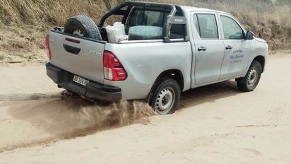 Villa Sarmiento: reclaman por el  mal estado de los accesos al pueblo