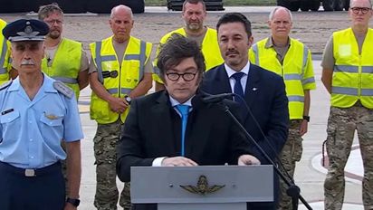 Milei y los F-16: