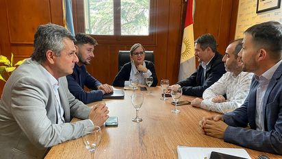 Intendentes del corredor 158 se reunieron con Barbás por necesidades sanitarias en la región