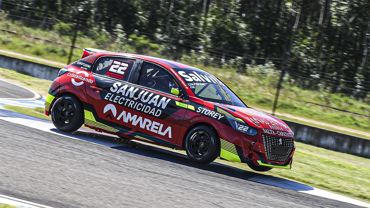 Francisco Coltrinari con la pole position provisional de la Clase 2 del TN en Concordia