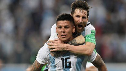 Con el alma: Argentina a octavos!!!
