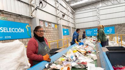 Reciclado: los centros verdes de Córdoba dan empleo a 800 familias