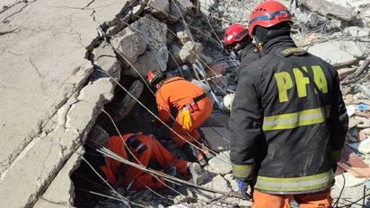 Turquía: policías argentinos salvan a sobrevivientes del terremoto 