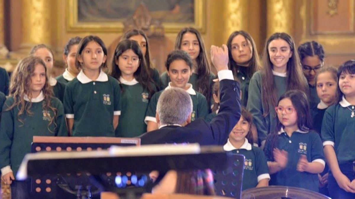 La Banda Juvenil abrió las presentaciones del cierre de año.