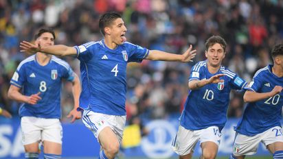 Italia dió el batacazo y superó a Brasil por 3 a 2 en un duelo de candidatos