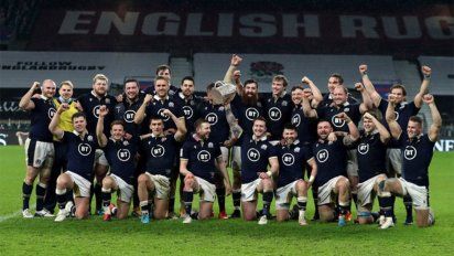 Escocia dio el golpe en Twickenham