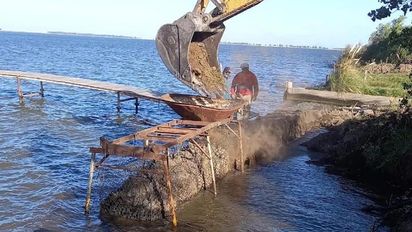 Arrancan las obras para detener la erosión en las costas de La Margarita