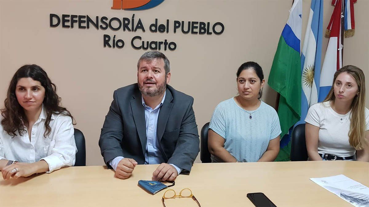 La Defensoría del Pueblo de Río Cuarto presentó el relevamiento en la Semana de los Derechos Humanos.