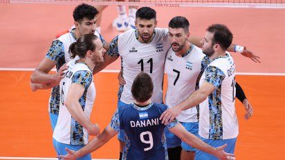 El vóley Masculino venció a Francia