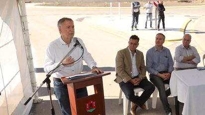 Schiaretti inauguró la pavimentación de un tramo del