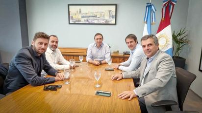 Reunión de intendentes con el ministro de Seguridad de la provincia