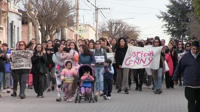 Amplia movilización en Achiras bajo la consigna de 