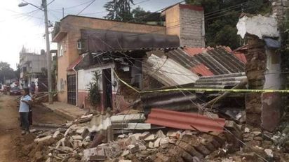 Al menos un muerto por el sismo de 7,7 de magnitud que sacudió el centro de México