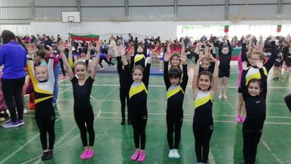 Gimnastas de Unión Central, presentes en Justiniano Posse