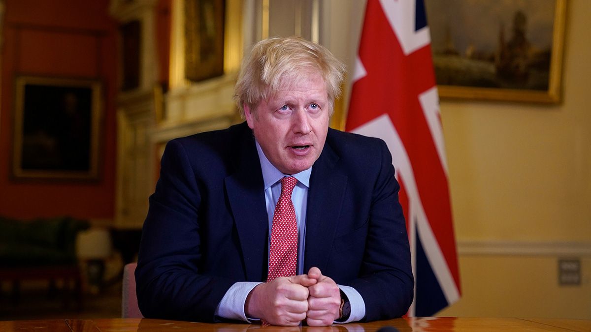 El primer ministro británico Boris Johnson anunció la tercera cuarentena.