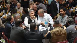 Llaryora encabezó un locro por el Día del Trabajador.