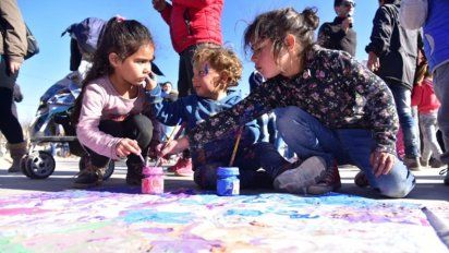 Los más pequeños celebraron su día en la ciudad