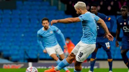 Agüero y Gómez convirtieron en la Liga de Campeones
