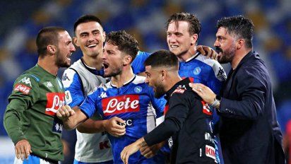 Napoli campeón de la Copa Italia