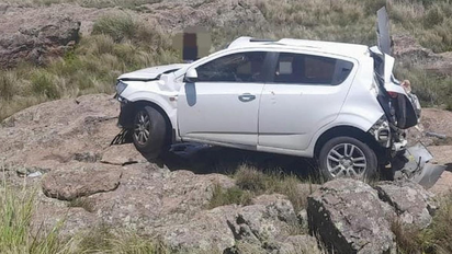 Tragedia en las Altas Cumbres: un auto perdió el control y hay un muerto