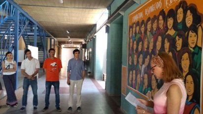 Inauguran mural en recuerdo a las embarazadas desaparecidas