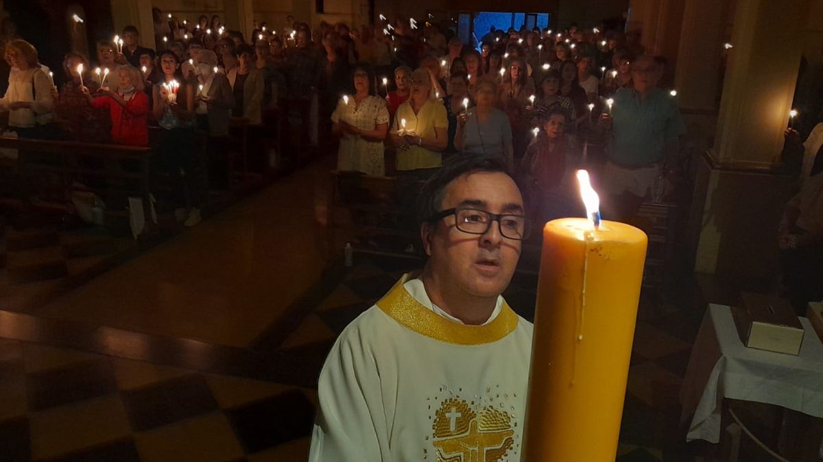Así se vivió Semana Santa en la ciudad. Foto: Estela Zogbe.