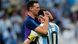 lionel scaloni: nunca pense que iba a ser dt del mejor jugador de la historia