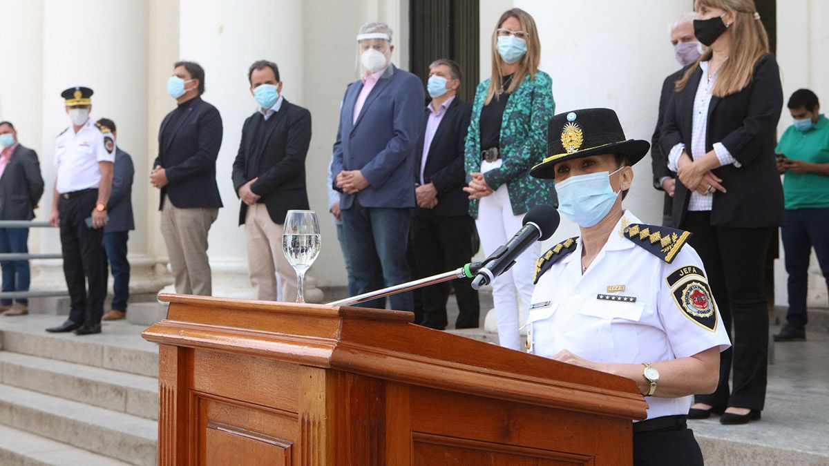 La comisaria general Liliana Zárate Belletti es la primera mujer en liderar la Policía.