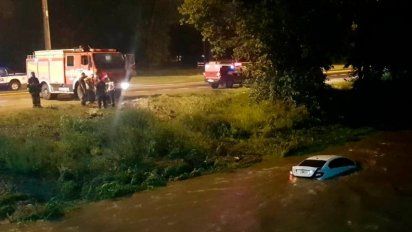 Un centenar de evacuados y crecida de ríos por temporal de lluvia en la provincia