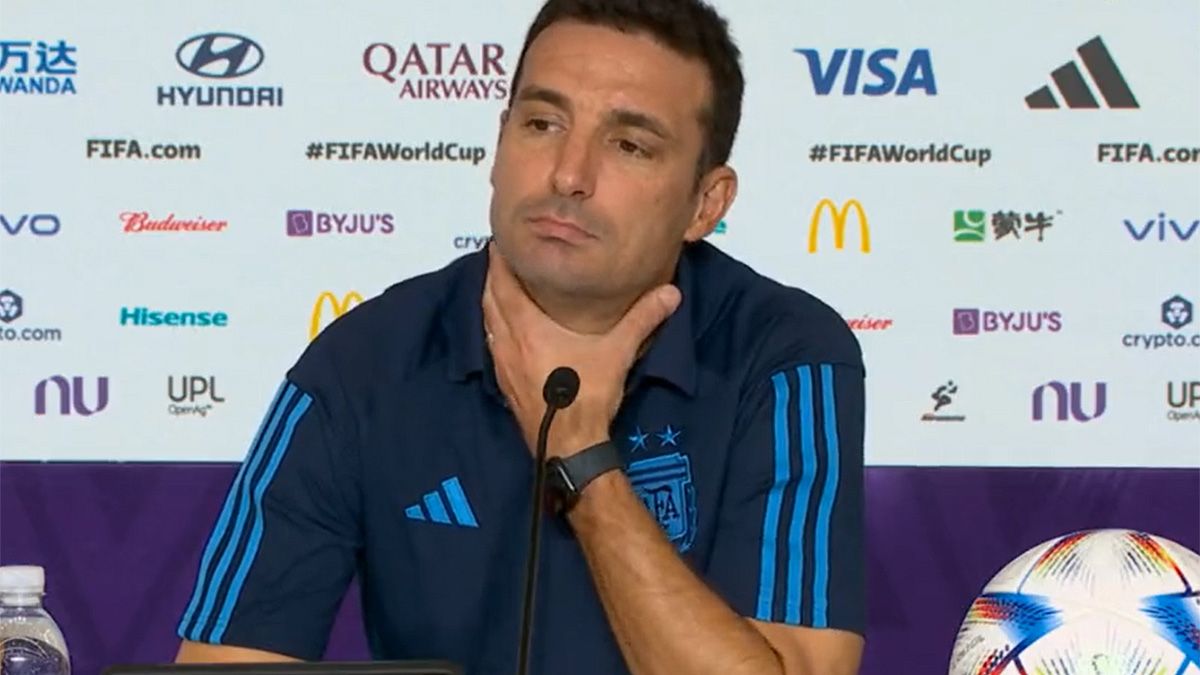 El entrenador de la Selección argentina lamentó hoy la dura derrota en el debut frente a Arabia Saudita en el Mundial de Qatar 2022.
