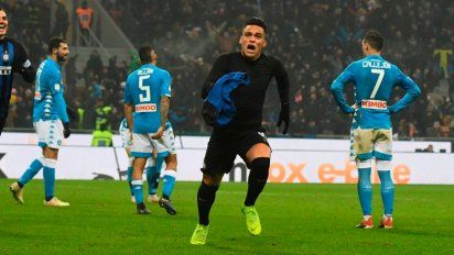 Lautaro Martínez le dio la victoria al Inter