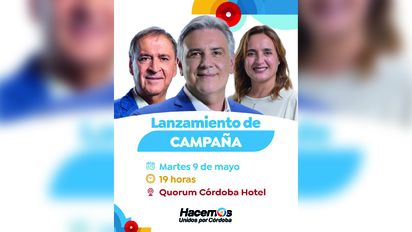 Hoy es el lanzamiento oficial de la campaña de Hacemos Unidos por Córdoba