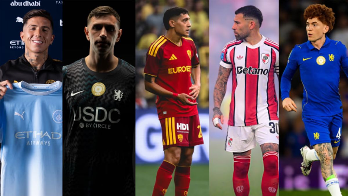 Doce jugadores de la Selección argentina que disputaron el último Mundial cambiaron de camiseta en este mercado de pases.